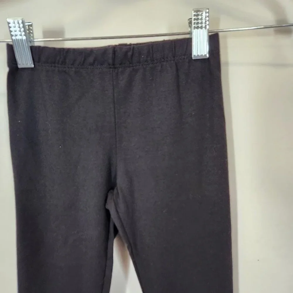 The Children's Place Girls Cotton Leggings - Black -‎ Size Small (5/6)